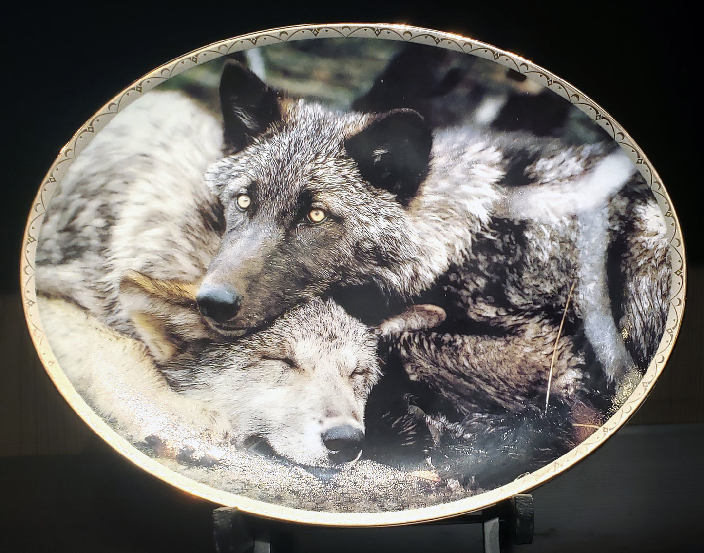 Lean On Me Ornamental Plate