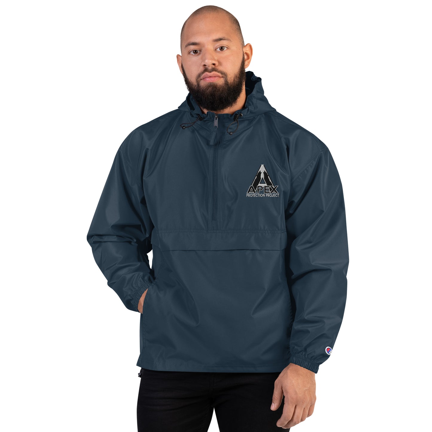 Apex Embroidered Champion Packable Jacket