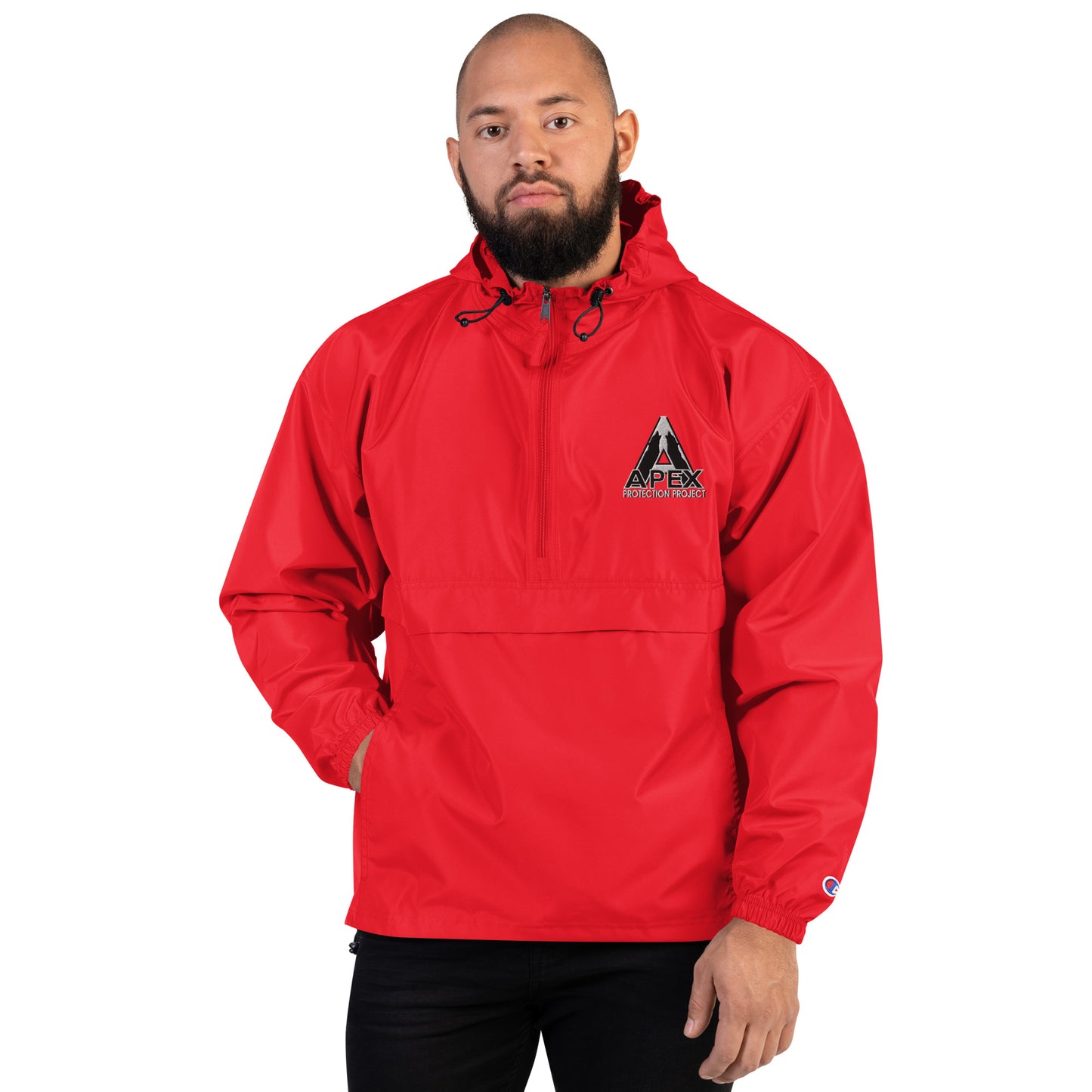 Apex Embroidered Champion Packable Jacket