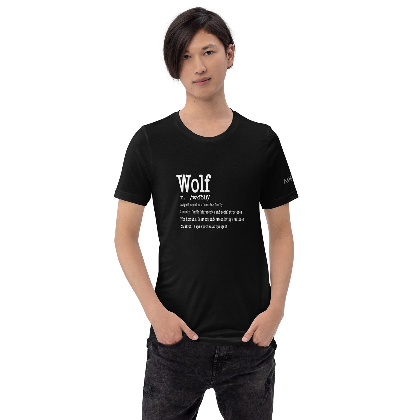 Wolf Definition Unisex t-shirt