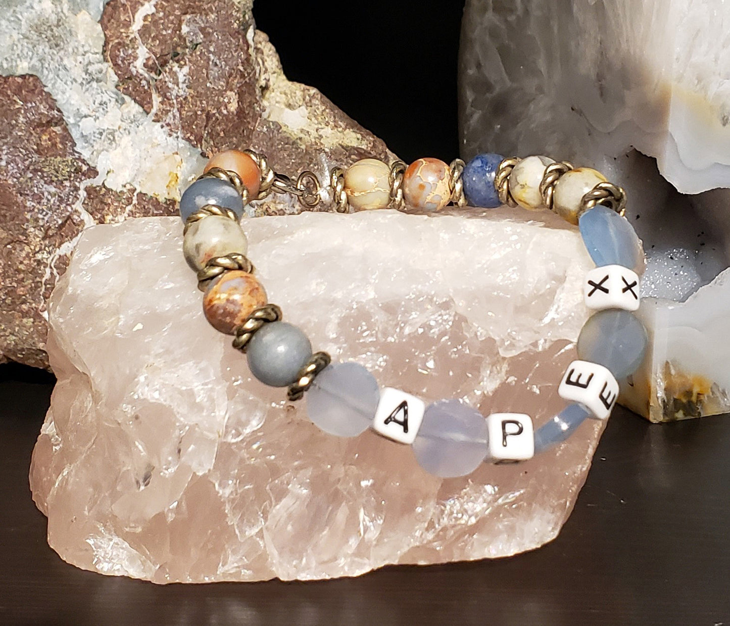 Chalcedony Stone Bracelet