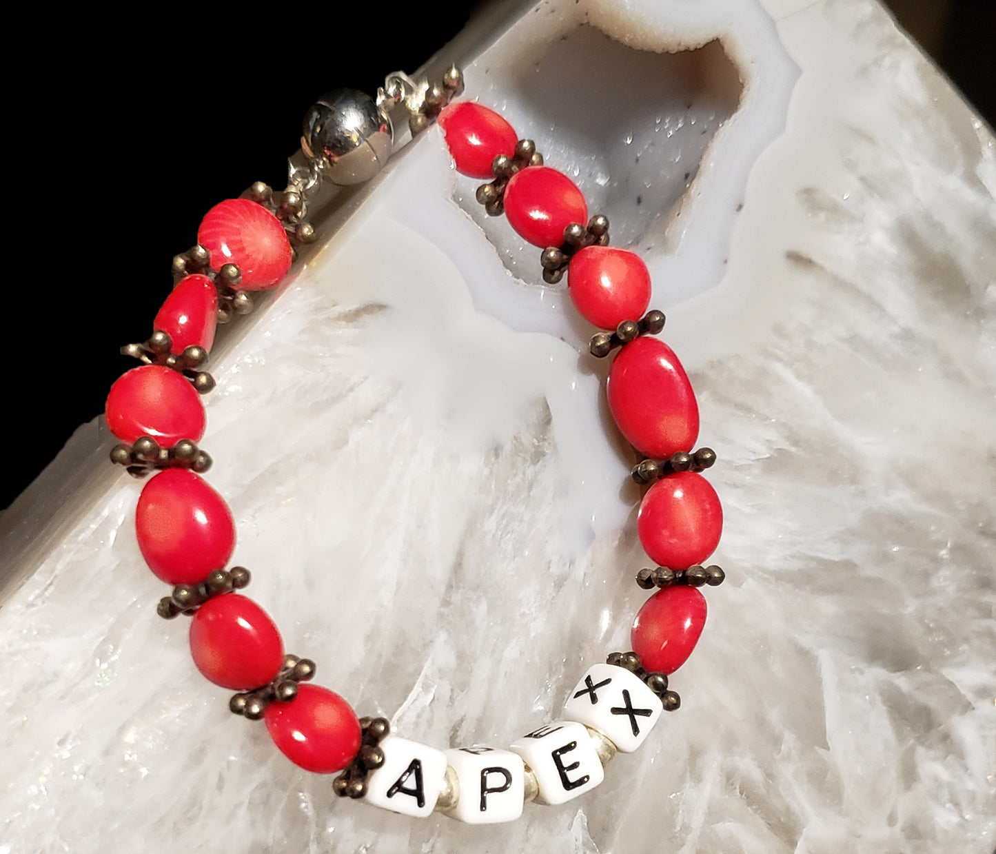 Child's Carnelian Stone Bracelet