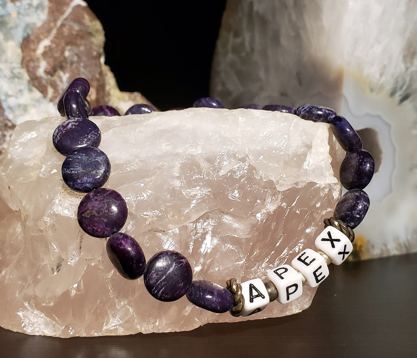 Purple Jasper Stone Bracelet