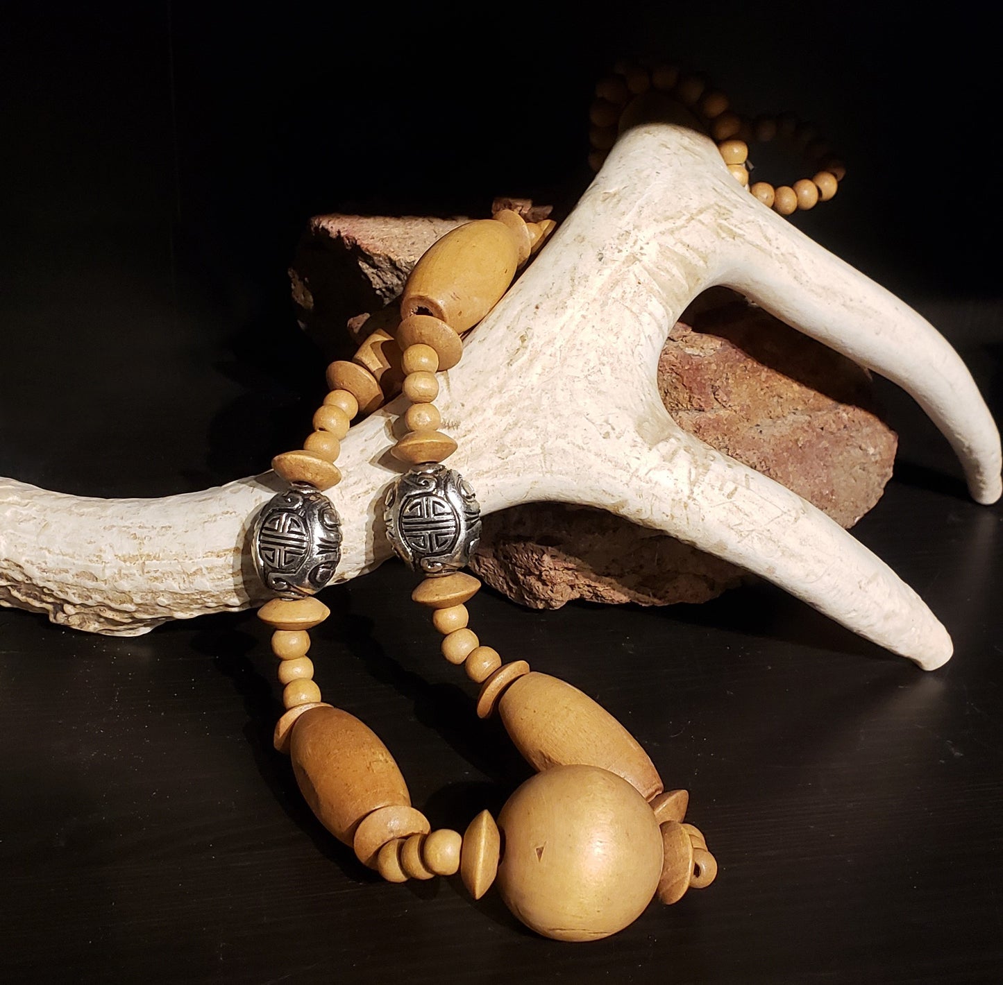 Wooden Bead Necklace